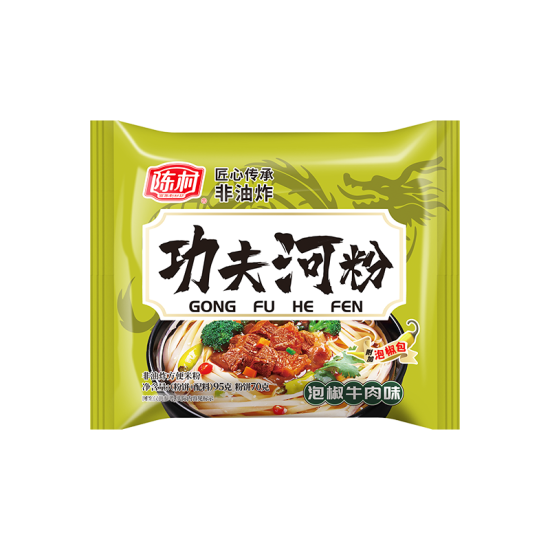 功夫河粉泡椒牛肉味